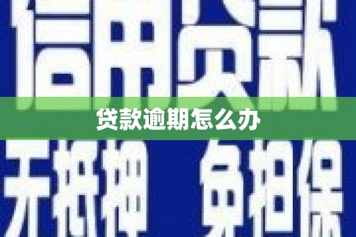 色达贷款逾期怎么办