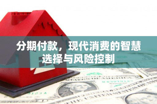 南康分期付款，现代消费的智慧选择与风险控制