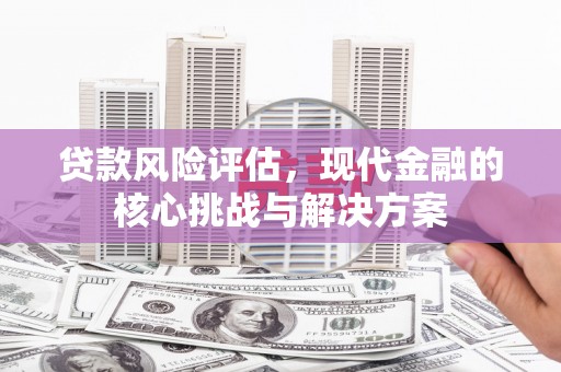 葵青贷款风险评估，现代金融的核心挑战与解决方案
