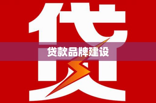 金湾贷款品牌建设
