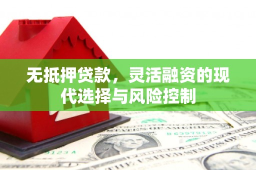 葵青无抵押贷款，灵活融资的现代选择与风险控制