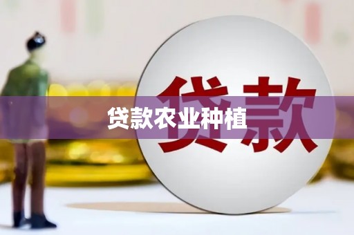 褒忠贷款农业种植