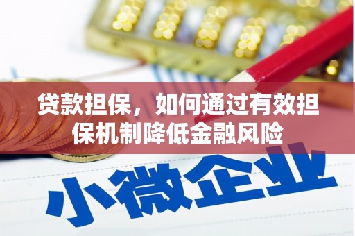 元长贷款担保，如何通过有效担保机制降低金融风险