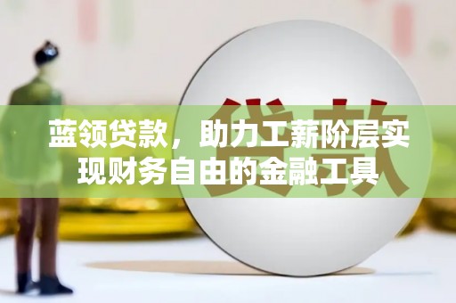 六脚蓝领贷款，助力工薪阶层实现财务自由的金融工具