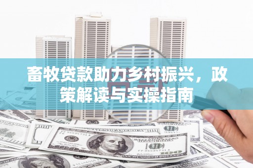 灌南畜牧贷款助力乡村振兴，政策解读与实操指南