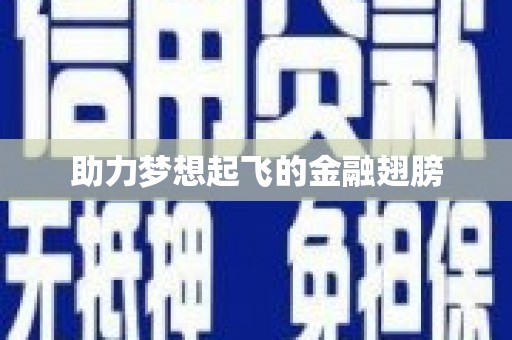 汕尾助力梦想起飞的金融翅膀