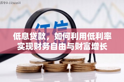 越城低息贷款，如何利用低利率实现财务自由与财富增长